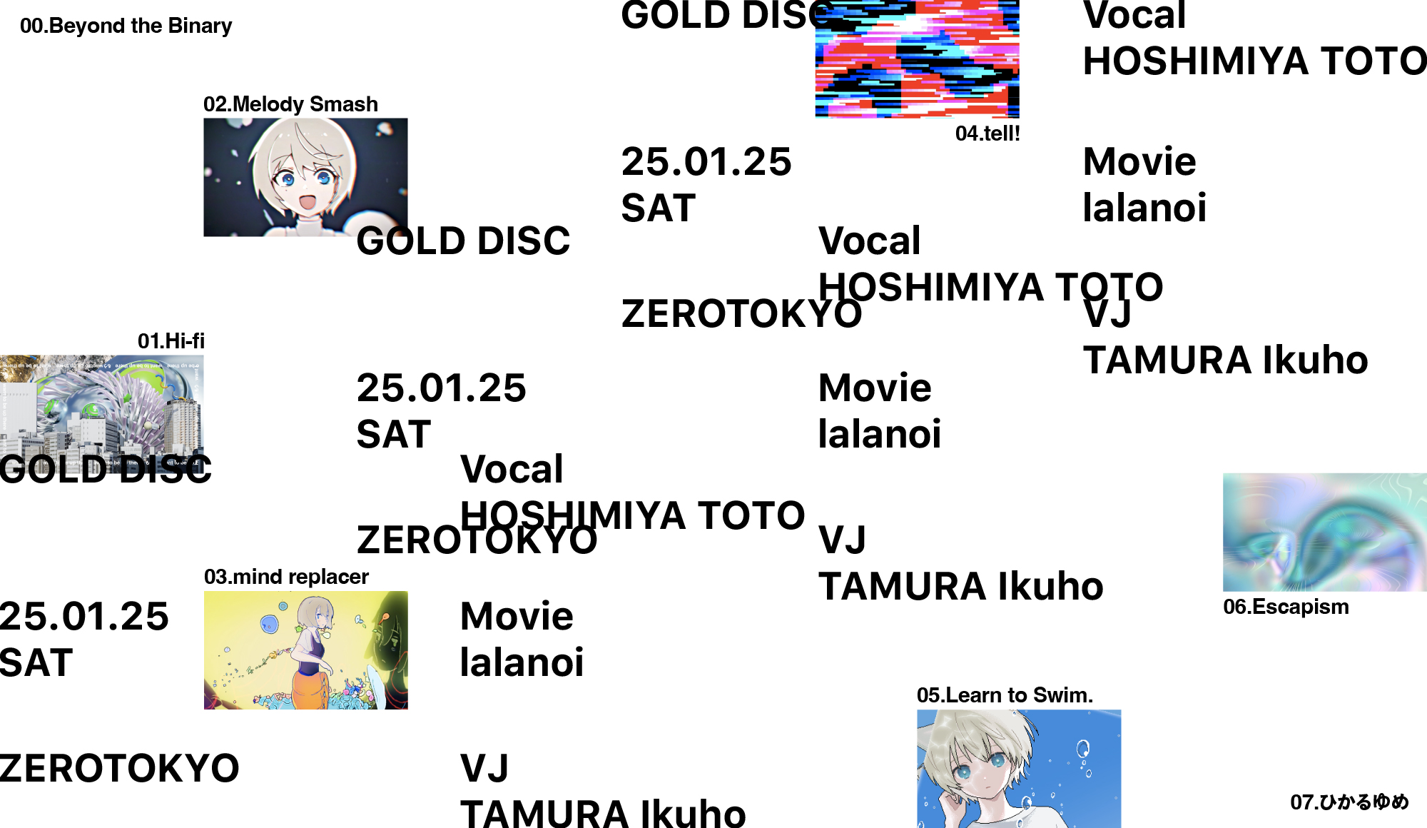 星宮とと GOLD DISC 25.01.25 VJ set